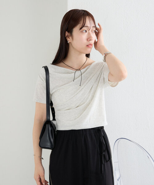 【mystic】 オフショルTシャツ mystic（ミスティック）の「【全骨格対応】オフショルTシャツ（T