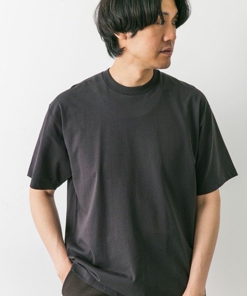 URBAN RESEARCH DOORS(アーバンリサーチドアーズ)の「USAコットン ライトオンス ベーシック Tシャツ(Tシャツ/カットソー・メンズ・グレー系その他/ホワイト/ブルー系その他/チャコールグレー・LARGE/MEDIUM/X-LARGE)」の20枚目の写真