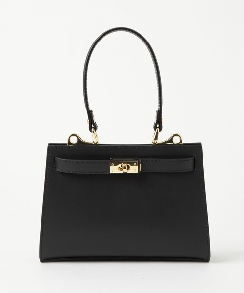 green label relaxing（グリーンレーベルリラクシング）の「＜PRATO MADE IN ITALY＞ワンハンドル バッグ / ショルダーバッグ（ショルダーバッグ・レディース・ベージュ/ブラック・FREE）」の10枚目の写真