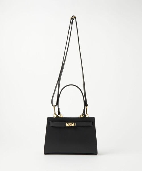 green label relaxing（グリーンレーベルリラクシング）の「＜PRATO MADE IN ITALY＞ワンハンドル バッグ / ショルダーバッグ（ショルダーバッグ・レディース・ベージュ/ブラック・FREE）」の11枚目の写真