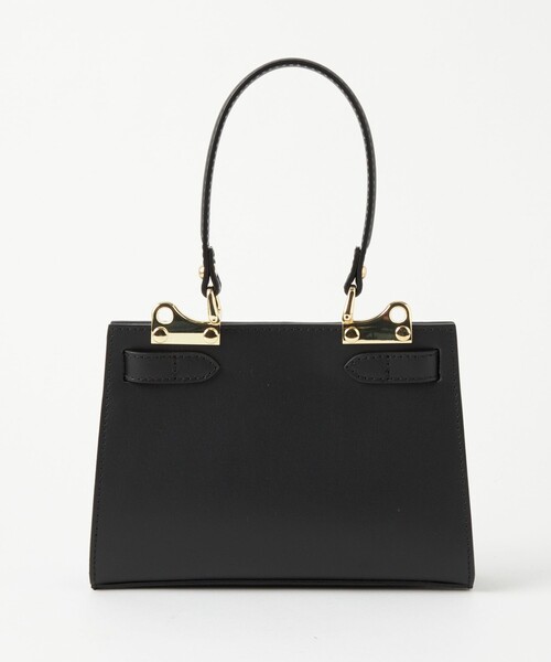 green label relaxing（グリーンレーベルリラクシング）の「＜PRATO MADE IN ITALY＞ワンハンドル バッグ / ショルダーバッグ（ショルダーバッグ・レディース・ベージュ/ブラック・FREE）」の4枚目の写真