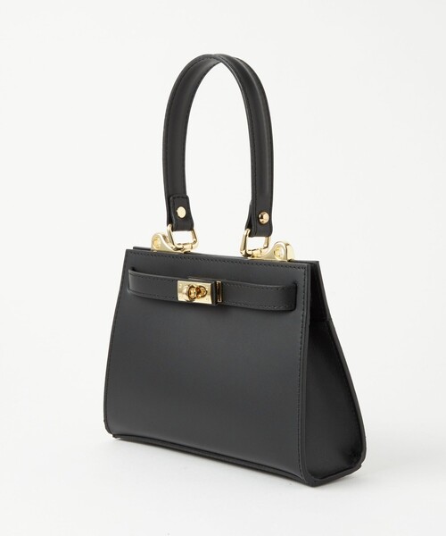 green label relaxing（グリーンレーベルリラクシング）の「＜PRATO MADE IN ITALY＞ワンハンドル バッグ / ショルダーバッグ（ショルダーバッグ・レディース・ベージュ/ブラック・FREE）」の5枚目の写真