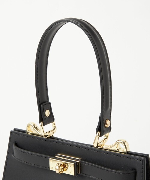 green label relaxing（グリーンレーベルリラクシング）の「＜PRATO MADE IN ITALY＞ワンハンドル バッグ / ショルダーバッグ（ショルダーバッグ・レディース・ベージュ/ブラック・FREE）」の17枚目の写真