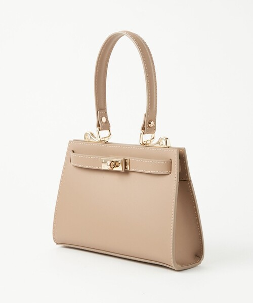 green label relaxing（グリーンレーベルリラクシング）の「＜PRATO MADE IN ITALY＞ワンハンドル バッグ / ショルダーバッグ（ショルダーバッグ・レディース・ベージュ/ブラック・FREE）」の22枚目の写真