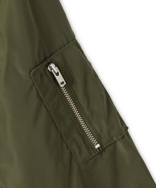 green label relaxing（グリーンレーベルリラクシング）の「【KIDS】キルト リブ ブルゾン（その他アウター・キッズ・ブラック/オリーブ・105/115/125/135/95）」の6枚目の写真