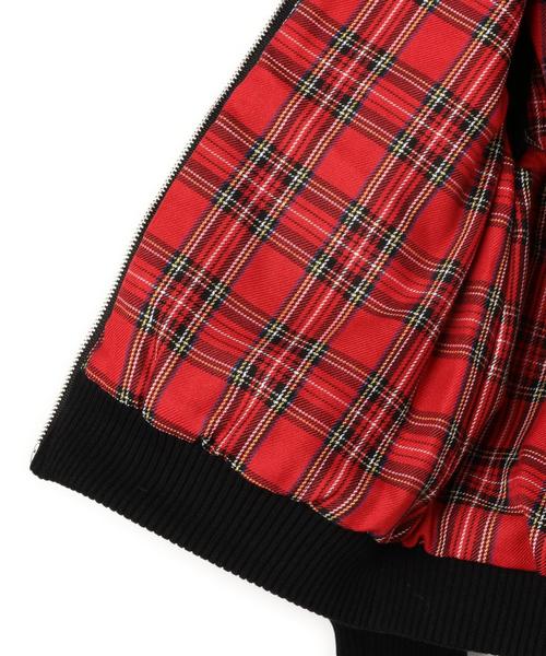 green label relaxing（グリーンレーベルリラクシング）の「【KIDS】キルト リブ ブルゾン（その他アウター・キッズ・ブラック/オリーブ・105/115/125/135/95）」の14枚目の写真