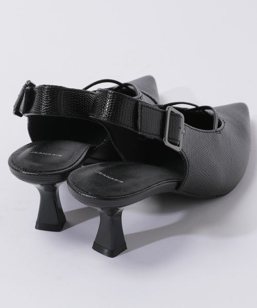 JEANASIS（ジーナシス）の「クロスポインテッドパンプス/133904（パンプス・レディース・シルバー/レッド/ブラック・MEDIUM/LARGE）」の17枚目の写真