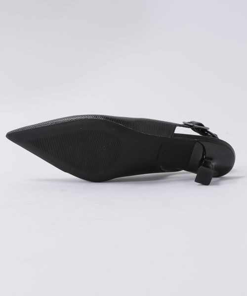 JEANASIS（ジーナシス）の「クロスポインテッドパンプス/133904（パンプス・レディース・シルバー/レッド/ブラック・MEDIUM/LARGE）」の16枚目の写真