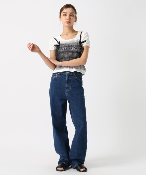 FOREVER 21(フォーエバー トゥエンティーワン)の「【2024FW】チュールフリルキャミ(キャミソール・レディース・ナチュラル/グレー/ブラック・FREE)」の14枚目の写真