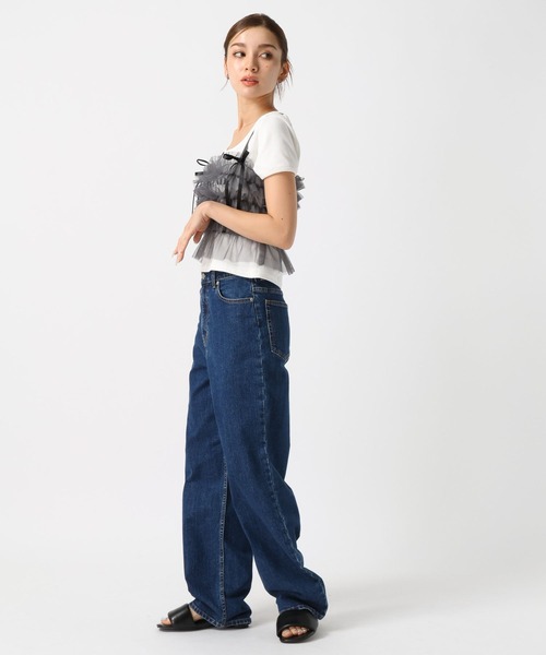 FOREVER 21(フォーエバー トゥエンティーワン)の「【2024FW】チュールフリルキャミ(キャミソール・レディース・ナチュラル/グレー/ブラック・FREE)」の15枚目の写真