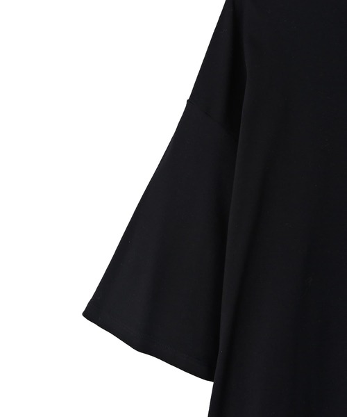 STYLE DELI（スタイルデリ）の「【BLK001】バイカラーワンピース（ワンピース・レディース・オフホワイト/ブラック・FREE）」の7枚目の写真