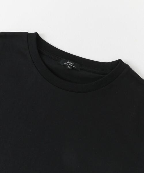 ITEMS URBANRESEARCH(アイテムズ アーバンリサーチ)の「撥水機能 クルーネック シルケットTシャツ(Tシャツ/カットソー・メンズ・ブラック/グレー系その他/ホワイト・MEDIUM/LARGE/X-LARGE)」の13枚目の写真