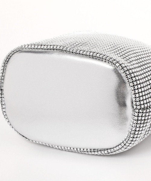 LAKOLE(ラコレ)の「キラキラストーン巾着ショルダーバッグ / 129915(ショルダーバッグ・レディース・その他1/ブラック/グレー・FREE)」の4枚目の写真