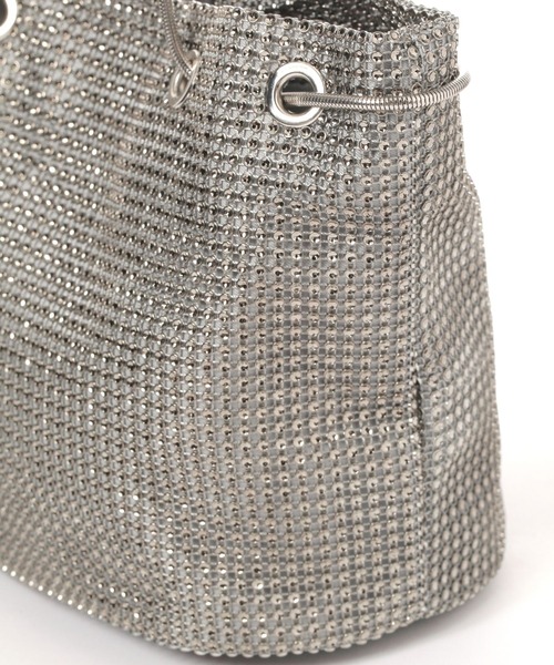 LAKOLE(ラコレ)の「キラキラストーン巾着ショルダーバッグ / 129915(ショルダーバッグ・レディース・その他1/ブラック/グレー・FREE)」の17枚目の写真