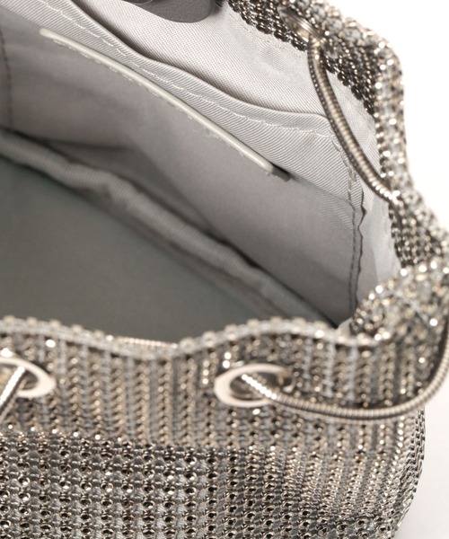LAKOLE(ラコレ)の「キラキラストーン巾着ショルダーバッグ / 129915(ショルダーバッグ・レディース・その他1/ブラック/グレー・FREE)」の19枚目の写真