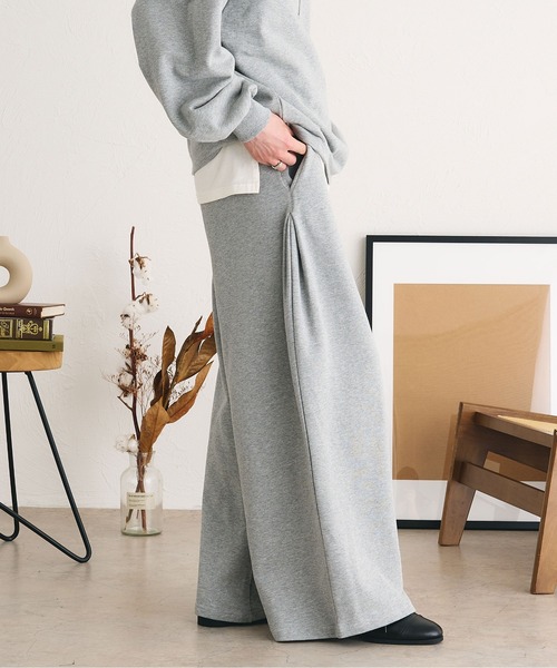 epnok（エプノック）の「サイドタックスウェットパンツ（スウェットパンツ・メンズ・グレー/ブラック・SMALL/MEDIUM/LARGE）」の12枚目の写真