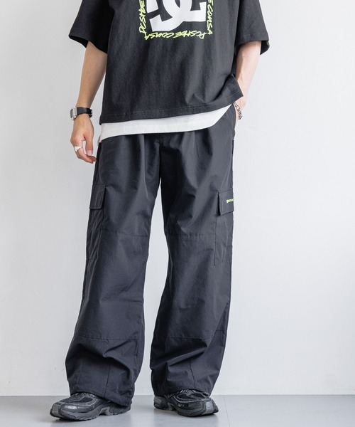 DC SHOES(ディーシーシューズ)の「【DC】バギーワイドカーゴパンツ/パラシュートパンツ(カーゴパンツ・メンズ・グリーン/ブラック・LARGE/MEDIUM)」の10枚目の写真