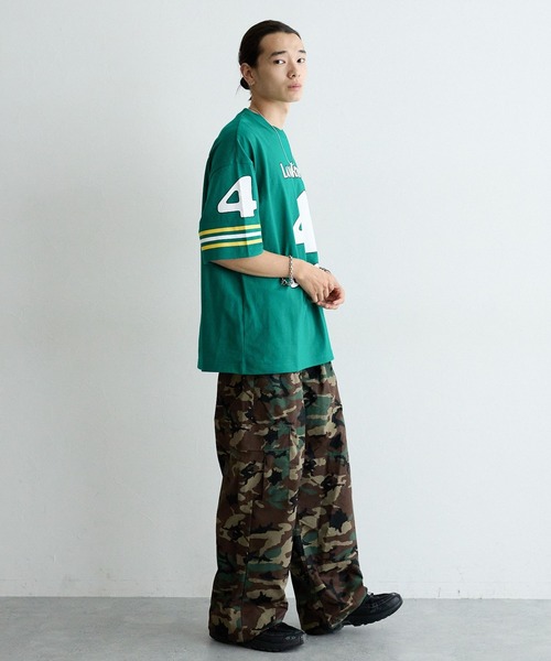 DC SHOES(ディーシーシューズ)の「【DC】バギーワイドカーゴパンツ/パラシュートパンツ(カーゴパンツ・メンズ・グリーン/ブラック・LARGE/MEDIUM)」の12枚目の写真
