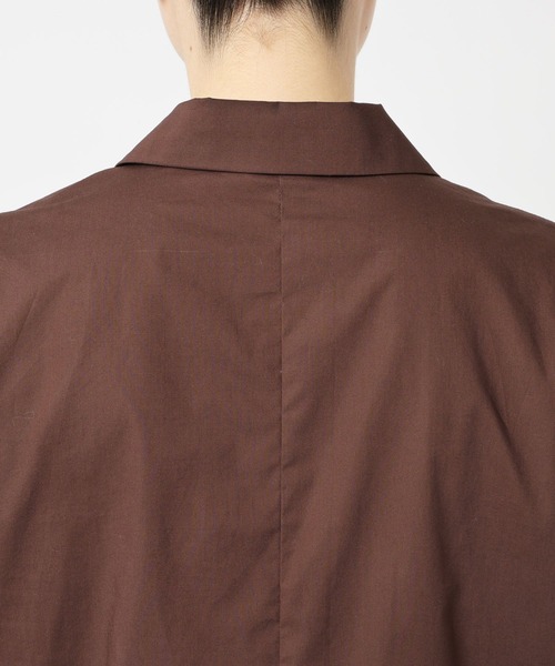 BARNYARDSTORM(バンヤードストーム)の「BARNYARDSTORM / シャツジャケット(テーラードジャケット・レディース・ブラウン/ネイビー・1/0)」の17枚目の写真