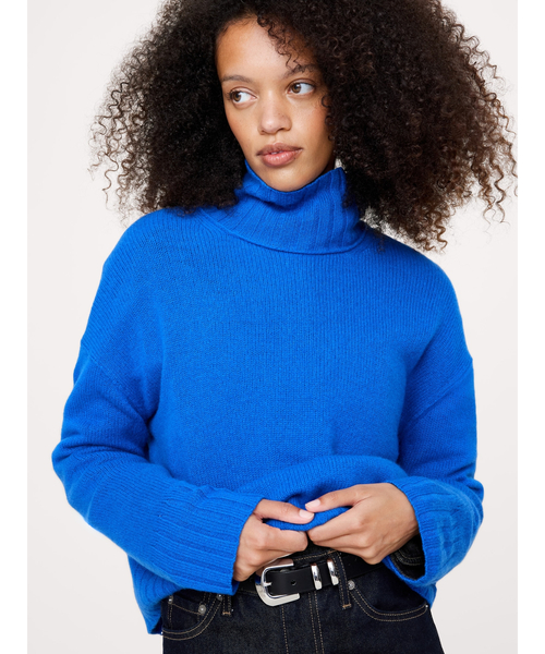 BLUE LABEL タートルネックセーター Mサイズ BURBERRY BLUE LABEL バーバリーブルーレーベル ニット セーター