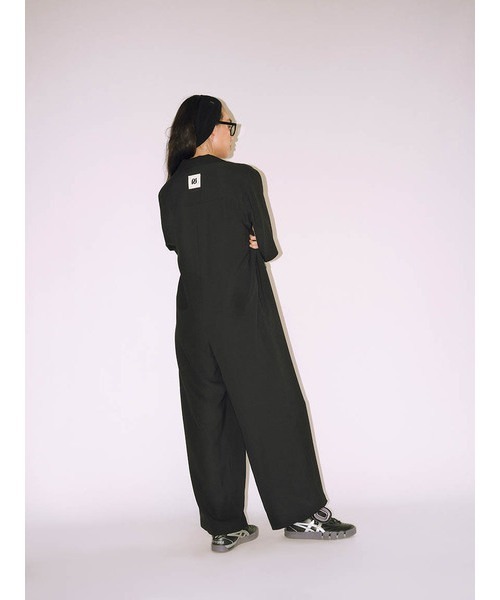 ハーフスリーブオールインワン かぐれ｜リネンハーフスリーブオールインワン | Rakuten Fashion