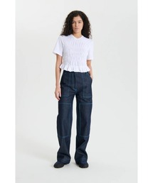 CECILIE BAHNSEN（セシリー バンセン）の「SHORT SLEEVE SMOCK T