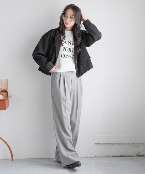 セール】ショートジャケット 143096（その他アウター）｜LOWRYS FARM