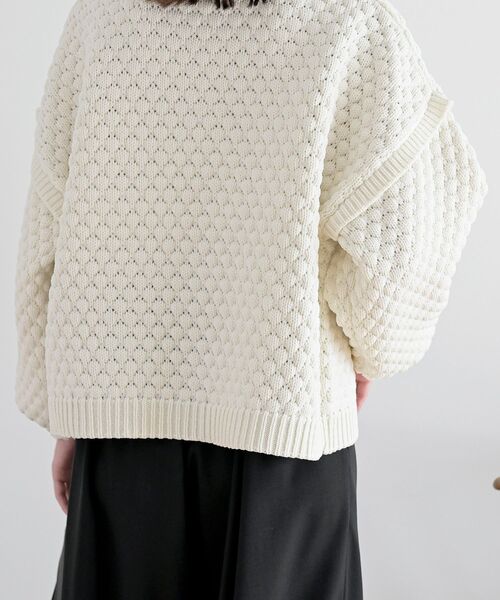 スケールあみハイネックニットプルオーバー（ニット/セーター）｜rps