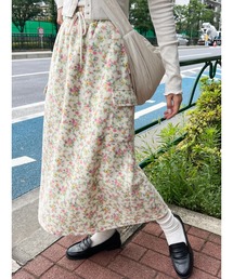 WC | リトルフラワーカーゴロングスカート(スカート)