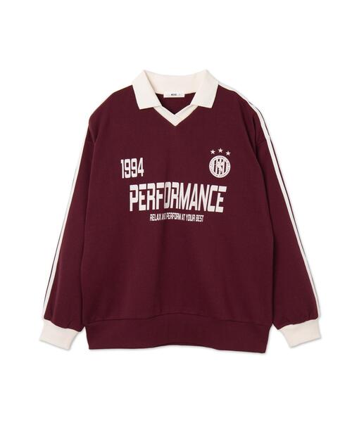 WEGO（ウィゴー）の「WEGO/ゲームグラフィックビッグスウェット（スウェット・レディース・ワイン/アイボリー/ホワイト・FREE）」の22枚目の写真