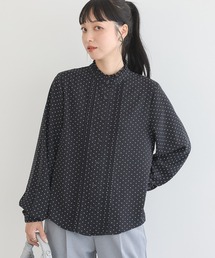 earth music&ecology | フリルピンタックブラウス(シャツ/ブラウス)