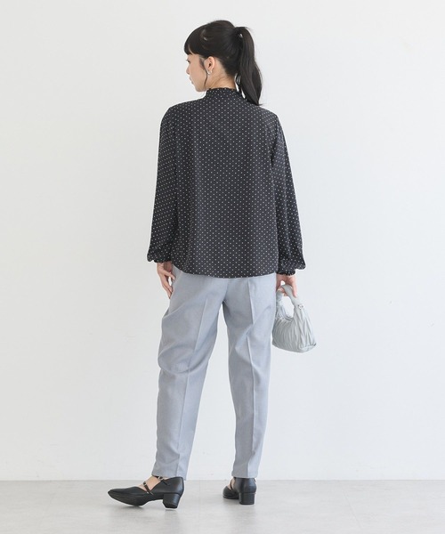 earth music&ecology（アースミュージックアンドエコロジー）の「フリルピンタックブラウス（シャツ/ブラウス・レディース・ブラック系その他5/アイボリー/ピンク/ミント・FREE）」の13枚目の写真