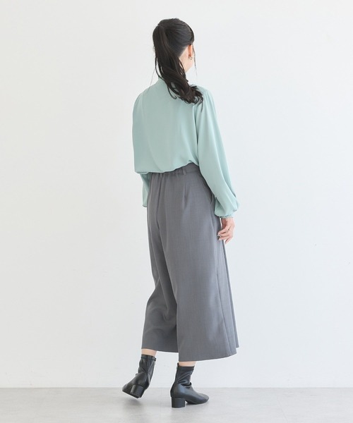 earth music&ecology（アースミュージックアンドエコロジー）の「フリルピンタックブラウス（シャツ/ブラウス・レディース・ブラック系その他5/アイボリー/ピンク/ミント・FREE）」の18枚目の写真