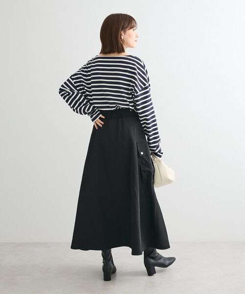 Sugar spoon(シュガースプーン)の「・SUGAR SPOON ミリタリーフレアスカート(スカート・レディース・ブラック/ボルドー/ブラウン/カーキ・FREE)」の7枚目の写真