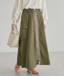 Sugar spoon | ・SUGAR　SPOON　ミリタリーフレアスカート(スカート)