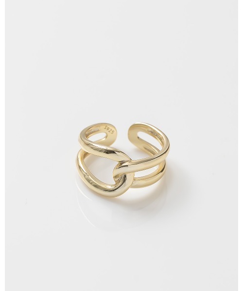 クロスツイストリング（リング）｜ChooMia（チュミア）のファッション