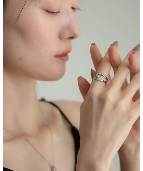 セール】クロスツイストリング（リング）｜ChooMia（チュミア）の