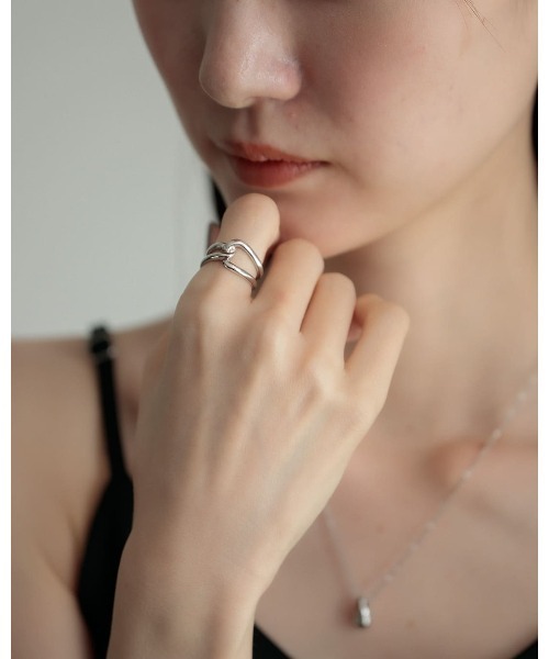 クロスツイストリング（リング）｜ChooMia（チュミア）のファッション