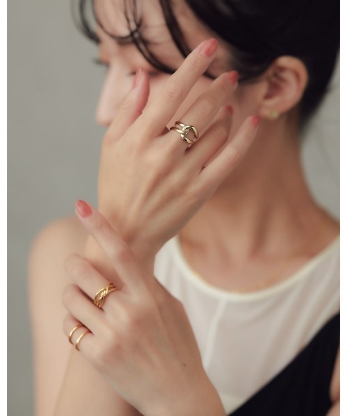 専用！ツイストリング20号3本 クロスツイストリング（リング）｜ChooMia（チュミア）のファッション