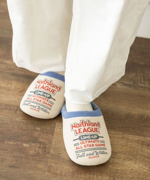 niko and...（ニコアンド）の「オリジナルリメイク風ルームシューズ（ルームシューズ/スリッパ・レディース・ベージュ/イエロー/グレー・MEDIUM/LARGE）」の2枚目の写真