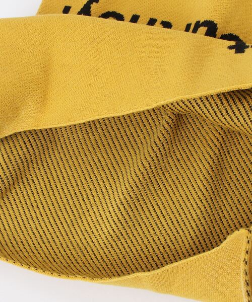 C.E.L.STORE（セルストア）の「THRIFTY LOOK/スリフティールック THRIFTY KNIT TOTE ニット トートバッグ（トートバッグ・メンズ・ブラック/イエロー・ONE SIZE）」の5枚目の写真