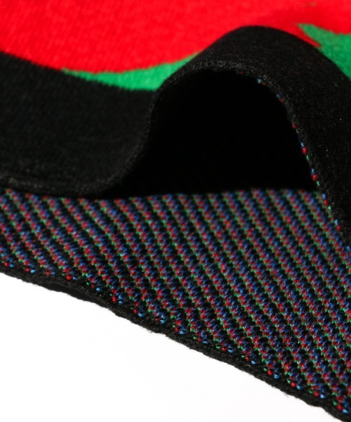 C.E.L.STORE（セルストア）の「THRIFTY LOOK/スリフティールック THRIFTY KNIT TOTE ニット トートバッグ（トートバッグ・メンズ・ブラック/イエロー・ONE SIZE）」の14枚目の写真