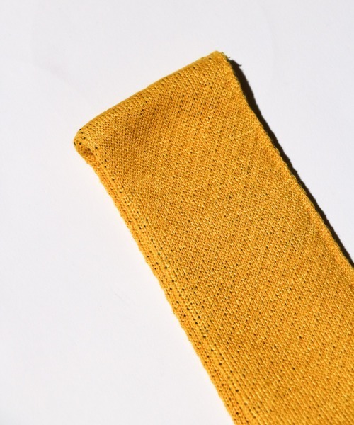 C.E.L.STORE（セルストア）の「THRIFTY LOOK/スリフティールック THRIFTY KNIT TOTE ニット トートバッグ（トートバッグ・メンズ・ブラック/イエロー・ONE SIZE）」の9枚目の写真