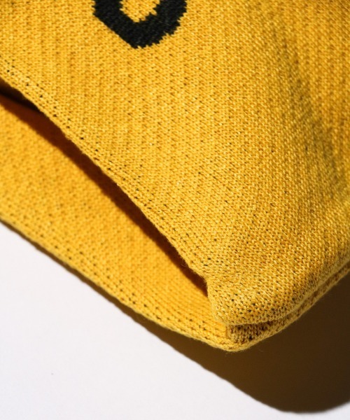 C.E.L.STORE（セルストア）の「THRIFTY LOOK/スリフティールック THRIFTY KNIT TOTE ニット トートバッグ（トートバッグ・メンズ・ブラック/イエロー・ONE SIZE）」の8枚目の写真