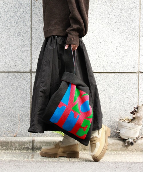 スリフティールック　ニット　トートバッグ C.E.L.STORE（セルストア）の「THRIFTY LOOK/スリフティールック