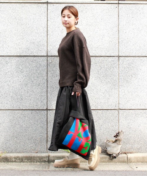 スリフティールック　ニット　トートバッグ C.E.L.STORE（セルストア）の「THRIFTY LOOK/スリフティールック