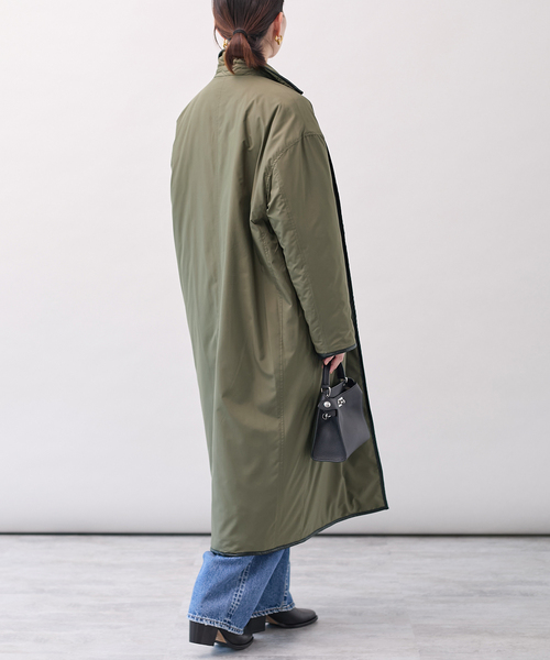 2024年 TICCA リバーシブル キルティング ロング コート 楽天市場】TICCA リバーシブルキルティングロングコート／かぐれ