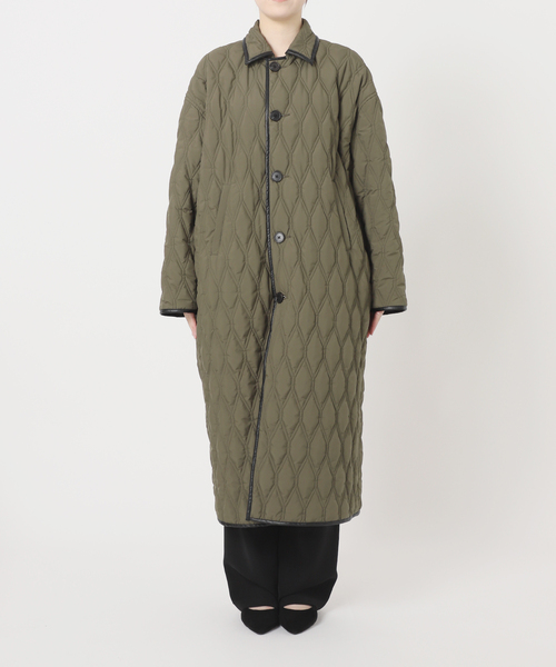 セール】TICCA（ティッカ） リバーシブルキルティングロングコート