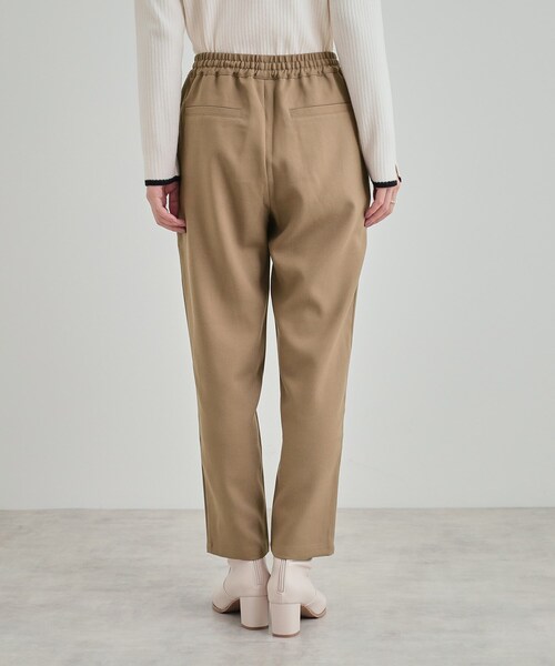 SHOO・LA・RUE（シューラルー）の「◆【S-3L/洗える】楽してきちんときれい見え イージーテーパードパンツ（その他パンツ・レディース・チャコールグレー/ブラック/ブラウン系・01/02/03/04/05）」の18枚目の写真