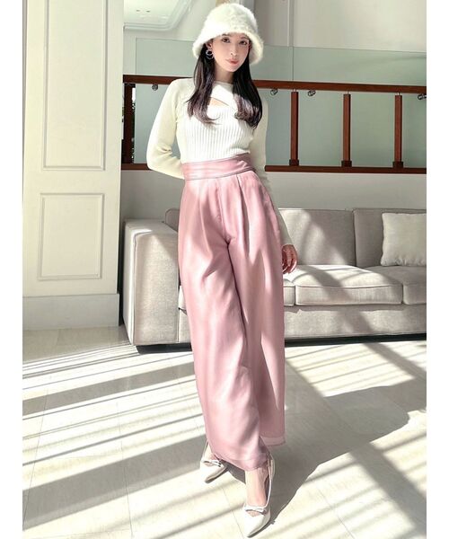 RESEXXY(リゼクシー)の「バストあきニットトップス(ニット/セーター・レディース・ブラック/ブルー/ホワイト・FREE)」の6枚目の写真